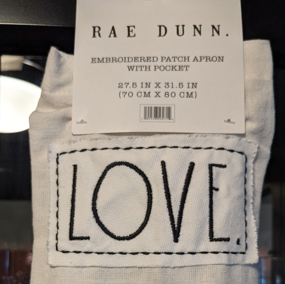 "Love" Rae Dunn Apron